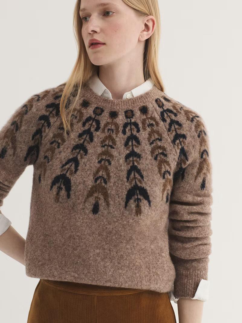 Pull Nice Things con  intarsio
