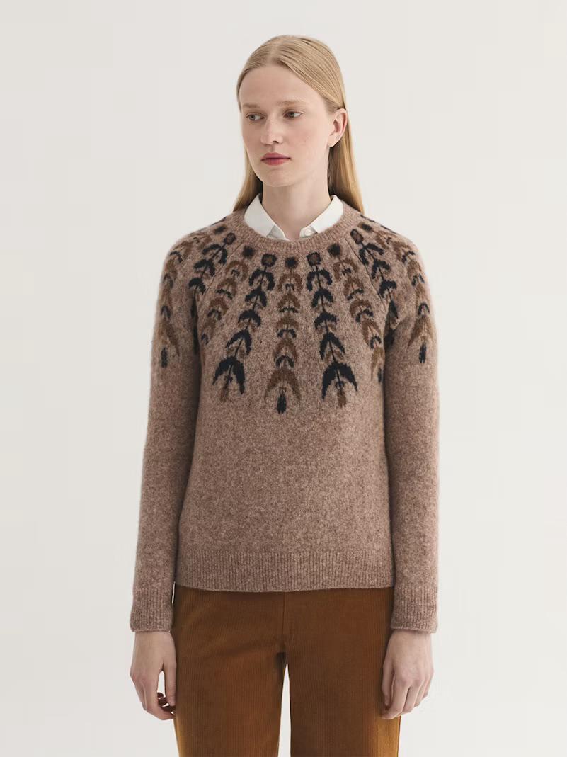 Pull Nice Things con  intarsio