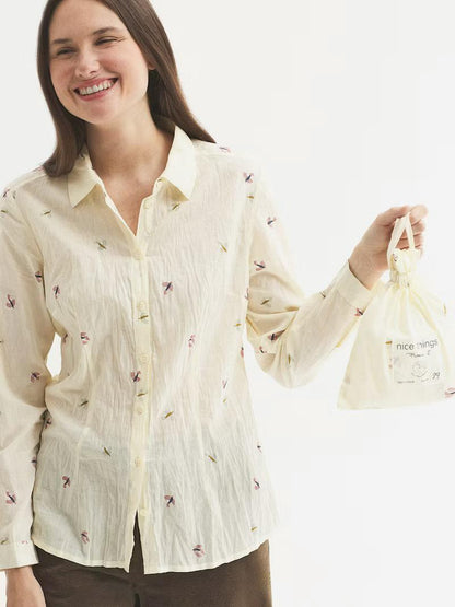 Camicia Nice Things stropicciata