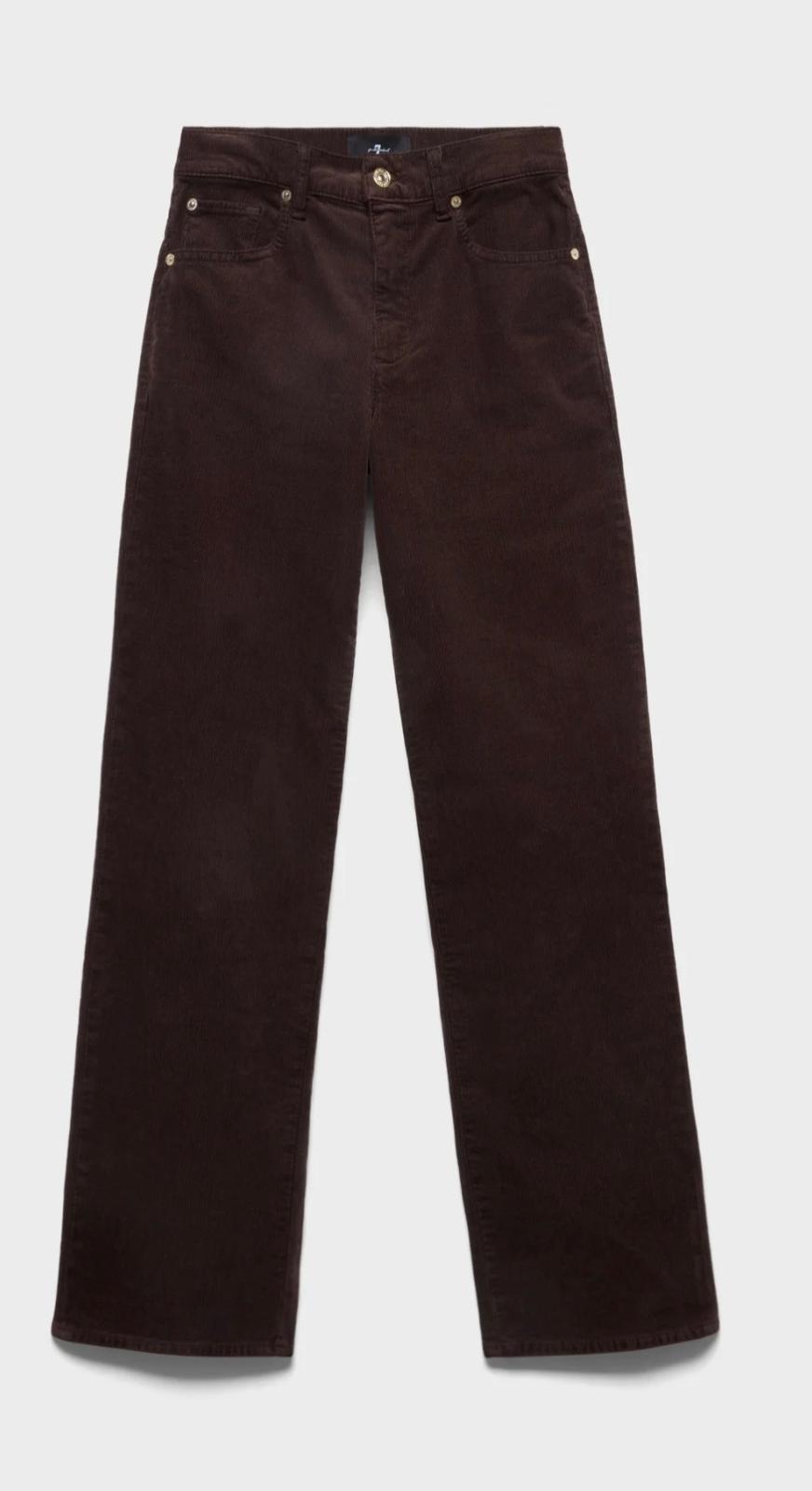 Jeans velluto Seven stovepipe
