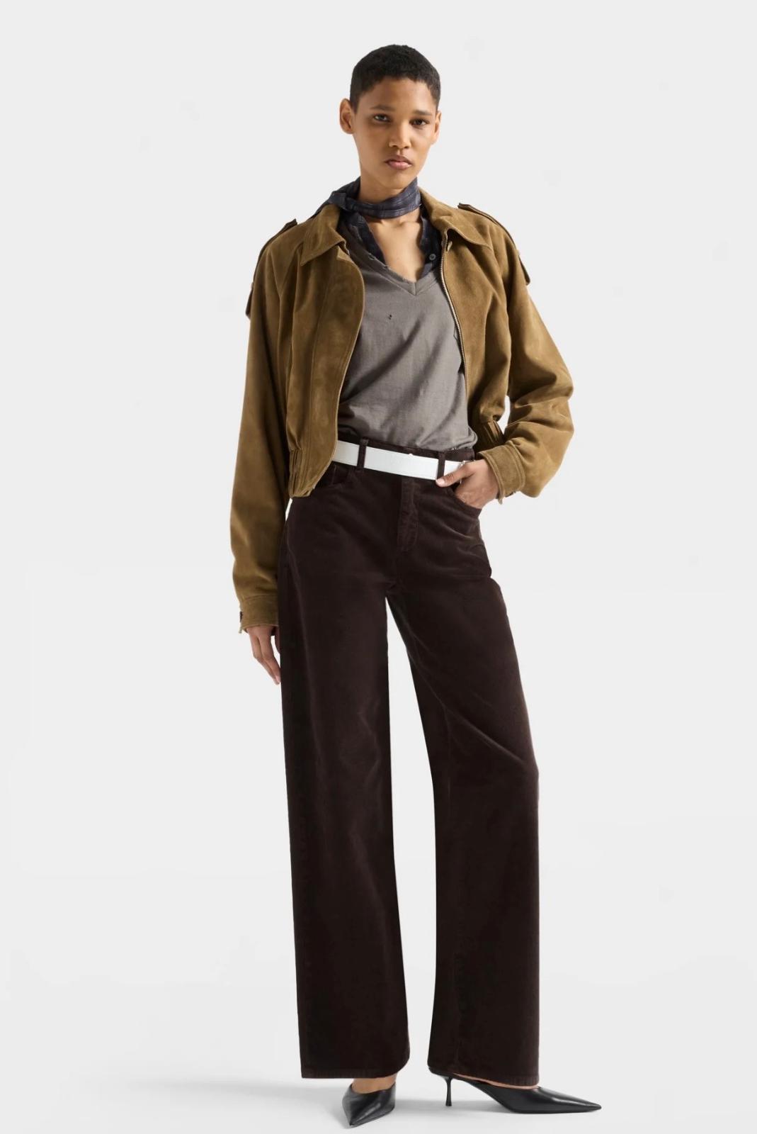Jeans velluto Seven stovepipe